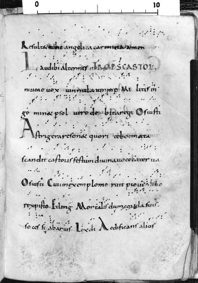 Ms. 17 fol. 289 Introito per la festa di San Castore, dal 